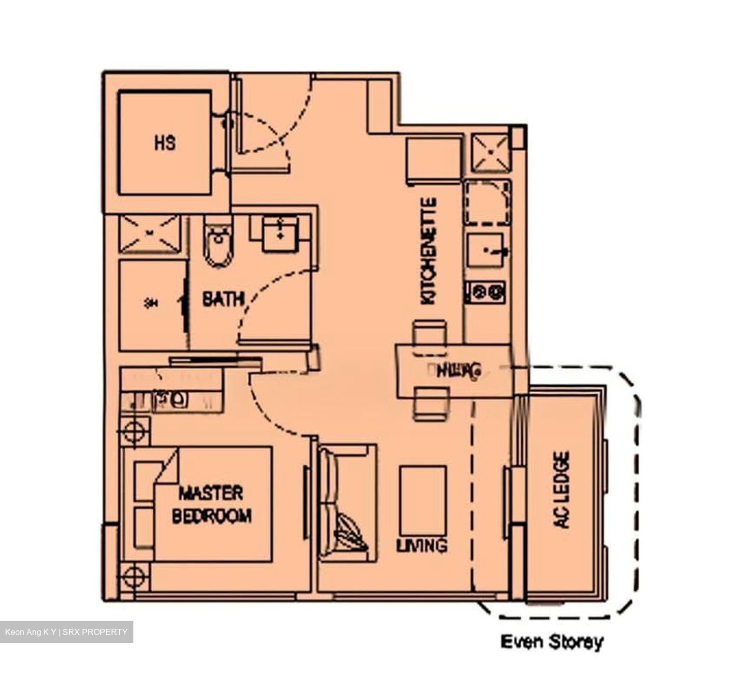 The Hillford (D21), Apartment #602830781
